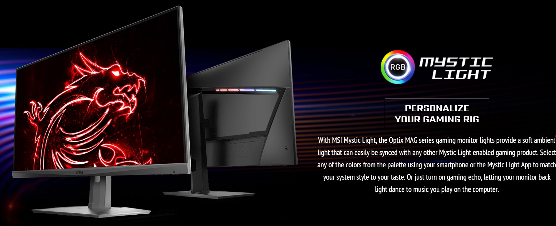 MSI Optix MAG321QR RGB Mystic Light