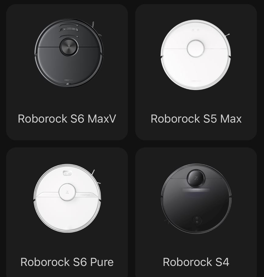 Roborock S6 Pure Saugroboter Test App Modellauswahl hinzufügen