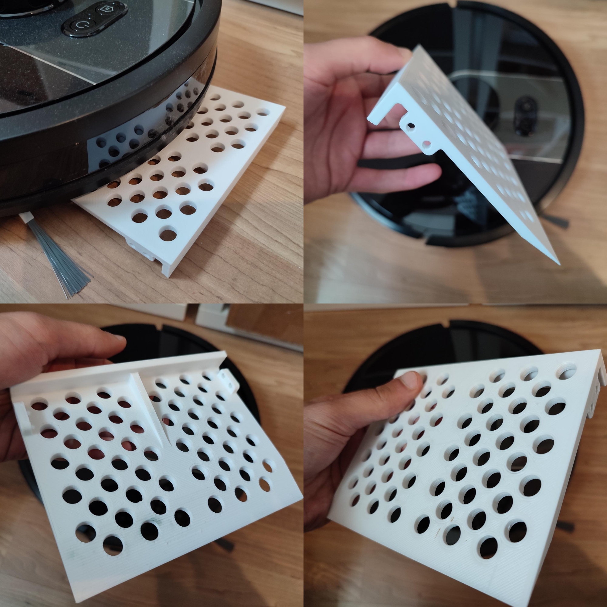 Saugroboter Trick Rampen 3D-Drucker Türschwellen gedruckt