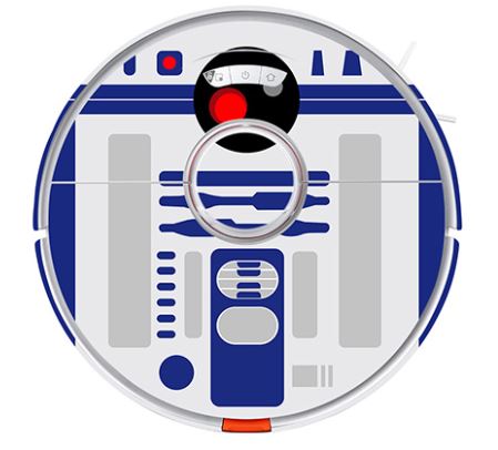 Saugroboter Aufkleber Sticker Designs selbst gestalten R2-D2 Star Wars