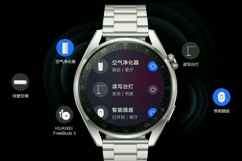 Huawei Smart Selection 720 Full-Effect Air Purifier 2 Verbindung mit Smartwatch