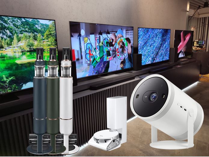 Samsung CE Summit 2022 Akkusauger TV Beamer Soundbar neue Produkte vorgestellt