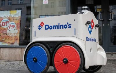 Domino’s Pizza liefert in Berlin ab sofort per Roboter – fast autonom!