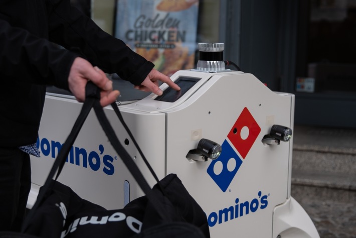 Domino's Pizza Lieferroboter Roboter