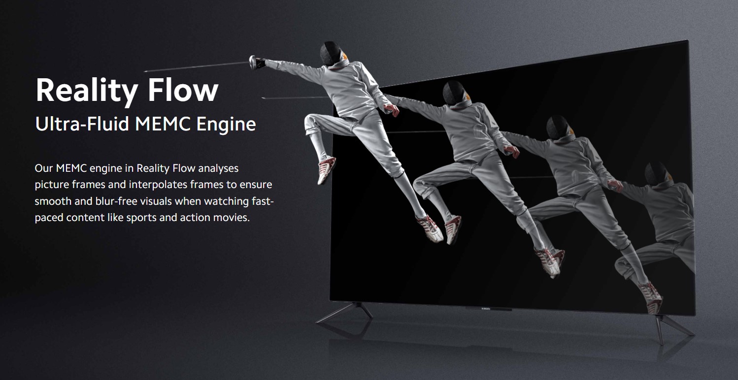 Xiaomi OLED Vision TV mit MEMC-Technologie