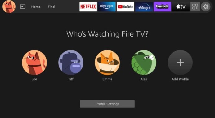 Xiaomi F2 Fire TV Smart mit Fire TV Os 7 und eigenen Nutzerprofilen