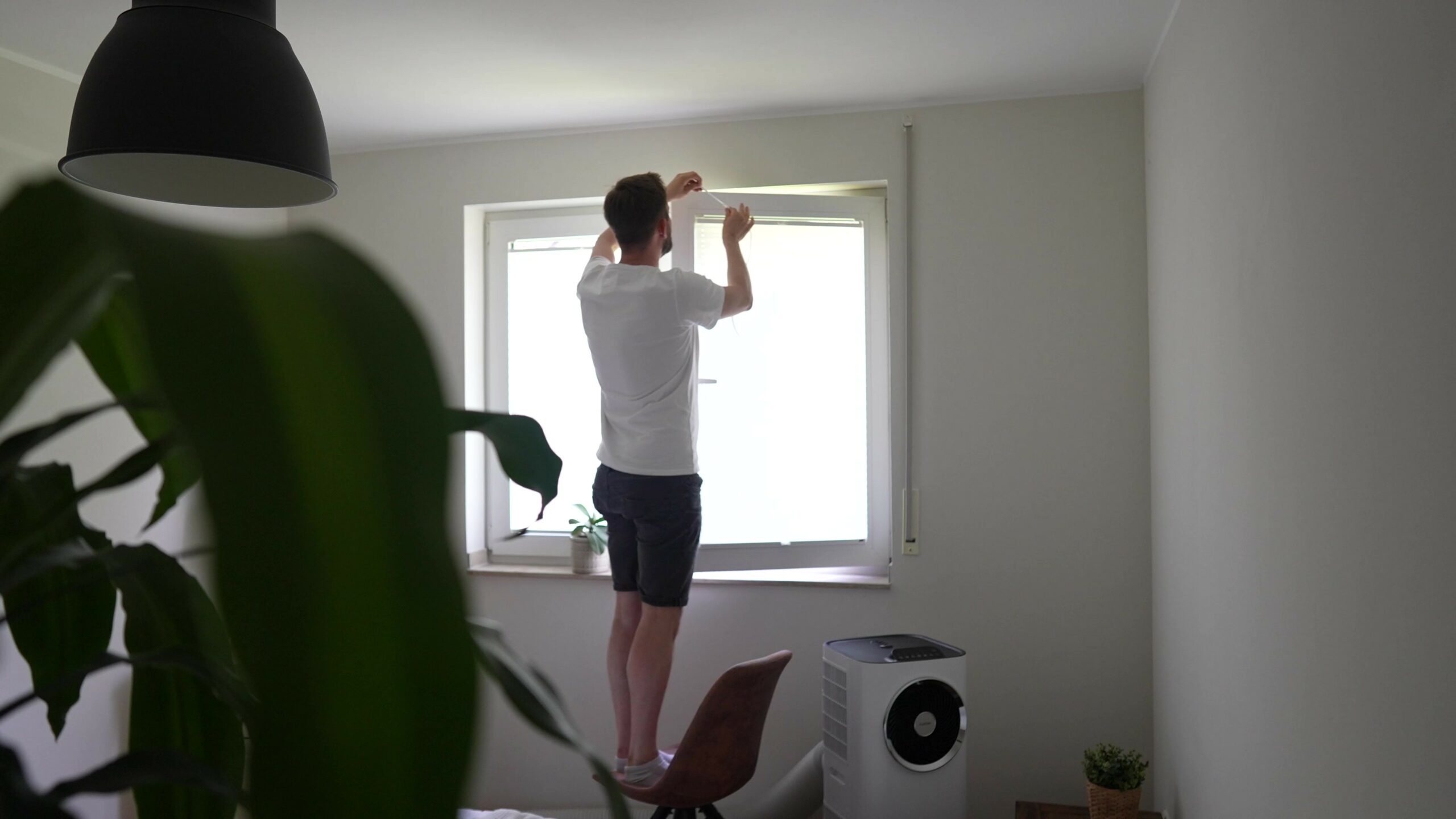 Klarstein Kraftwerk Smart 10 mobile Klimaanlage Sonnensegel Fensterdichtung Klettband