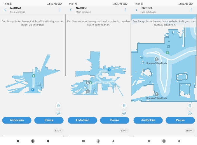 Samsung Jet Bot AI+ Saugroboter SmartThings App Schnellkartierung Objekterkennung Mapping