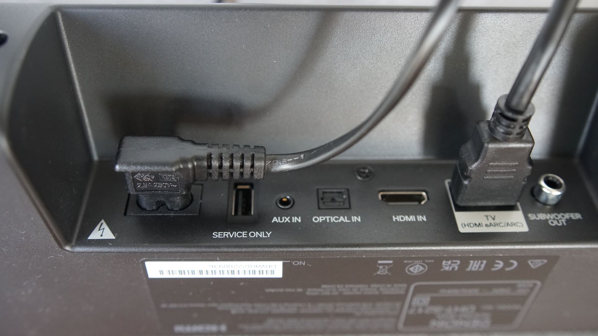 DENON DHT-S217 Soundbar mit HDMI eARC an TV anschließen