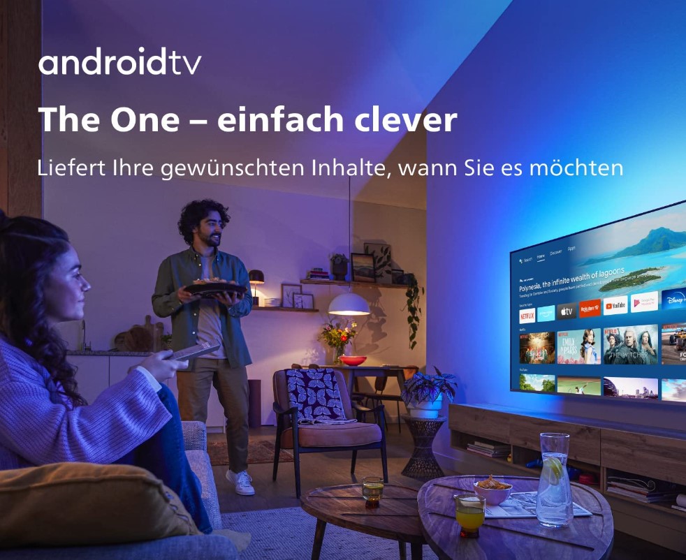 Phlips PUS8807 mit Android TV
