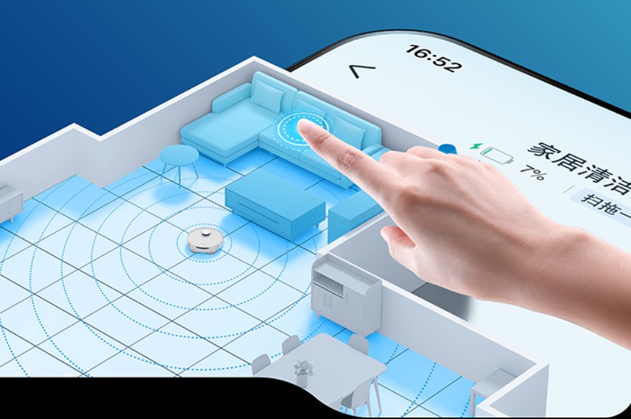 ECOVACS DEEBOT T10 Omni Saugroboter App-Steuerung Mapping Kartendarstellung