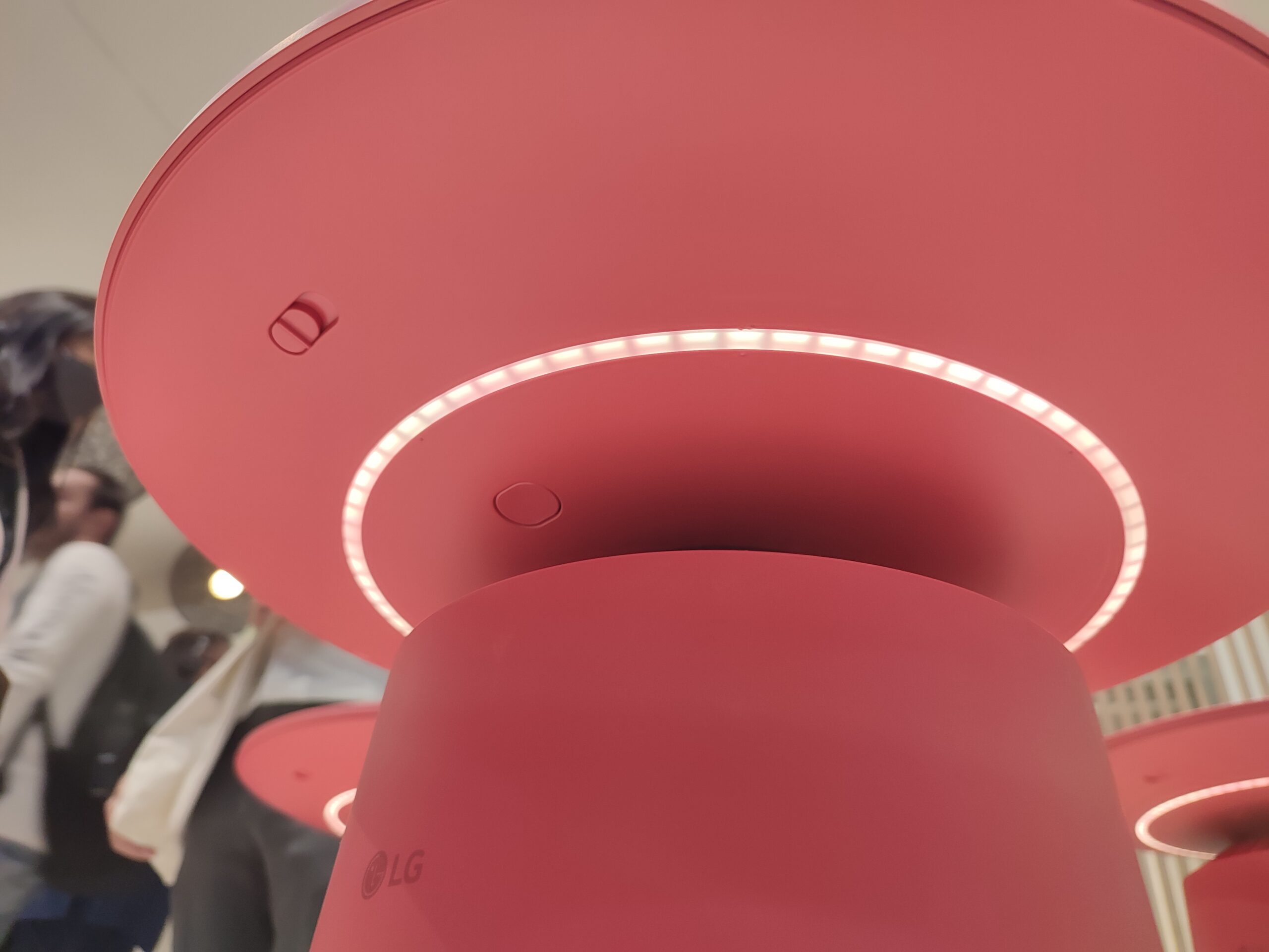 LG Aero Furniture Luftreiniger Tisch Lampe Leuchten
