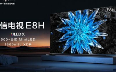Hisense E8H: Starker 4K-TV mit Mini LEDs, 144 Hz & 1.600 Nits Spitzenhelligkeit vorgestellt