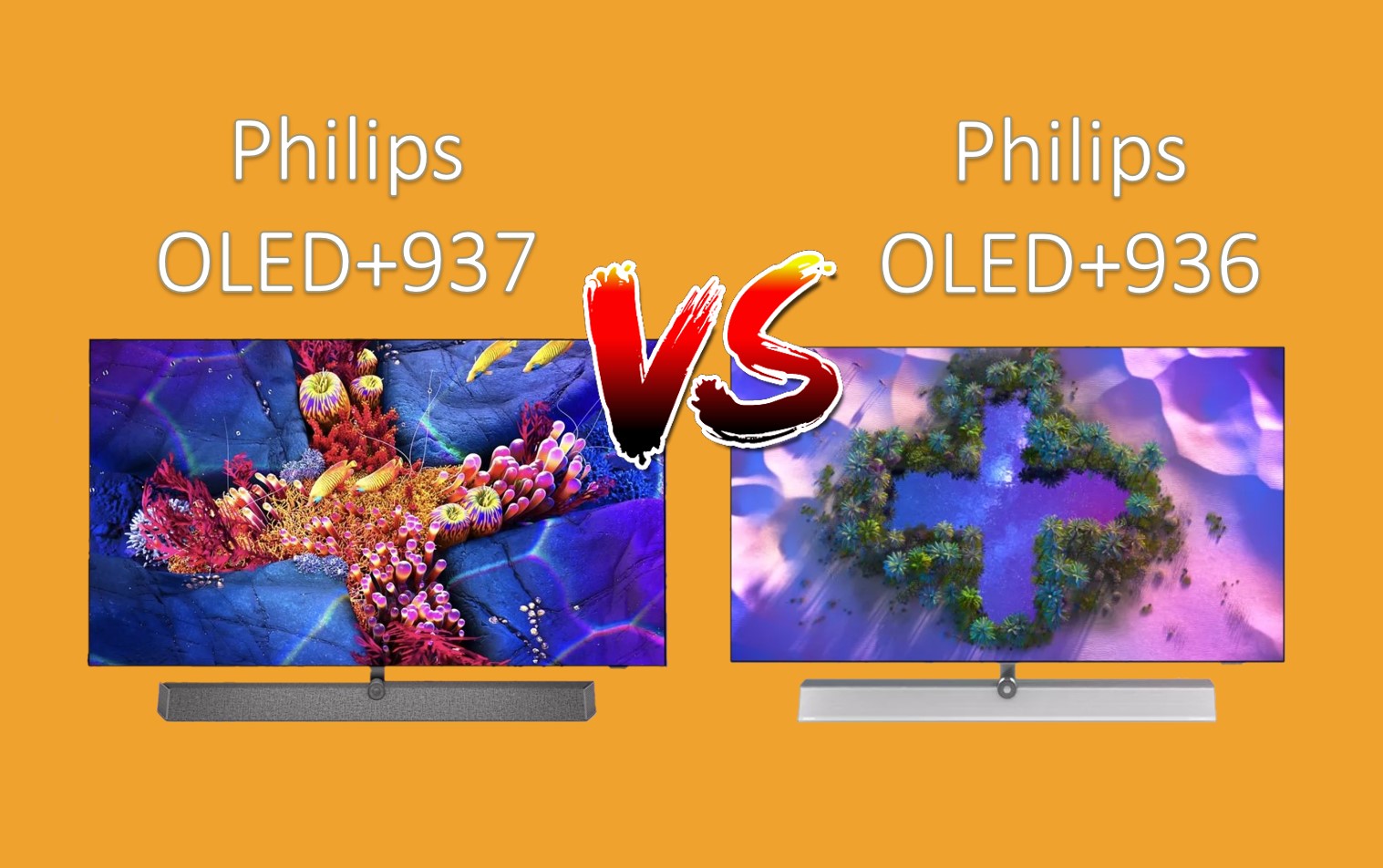Philips OLED937 vs Philips OLED936 TV Vergleich