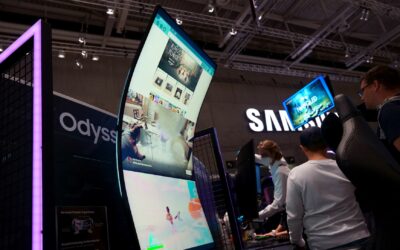 Samsung Odyssey Ark: Riesiger 55″-Gaming-Monitor mit Mini-LEDs & 165 Hz
