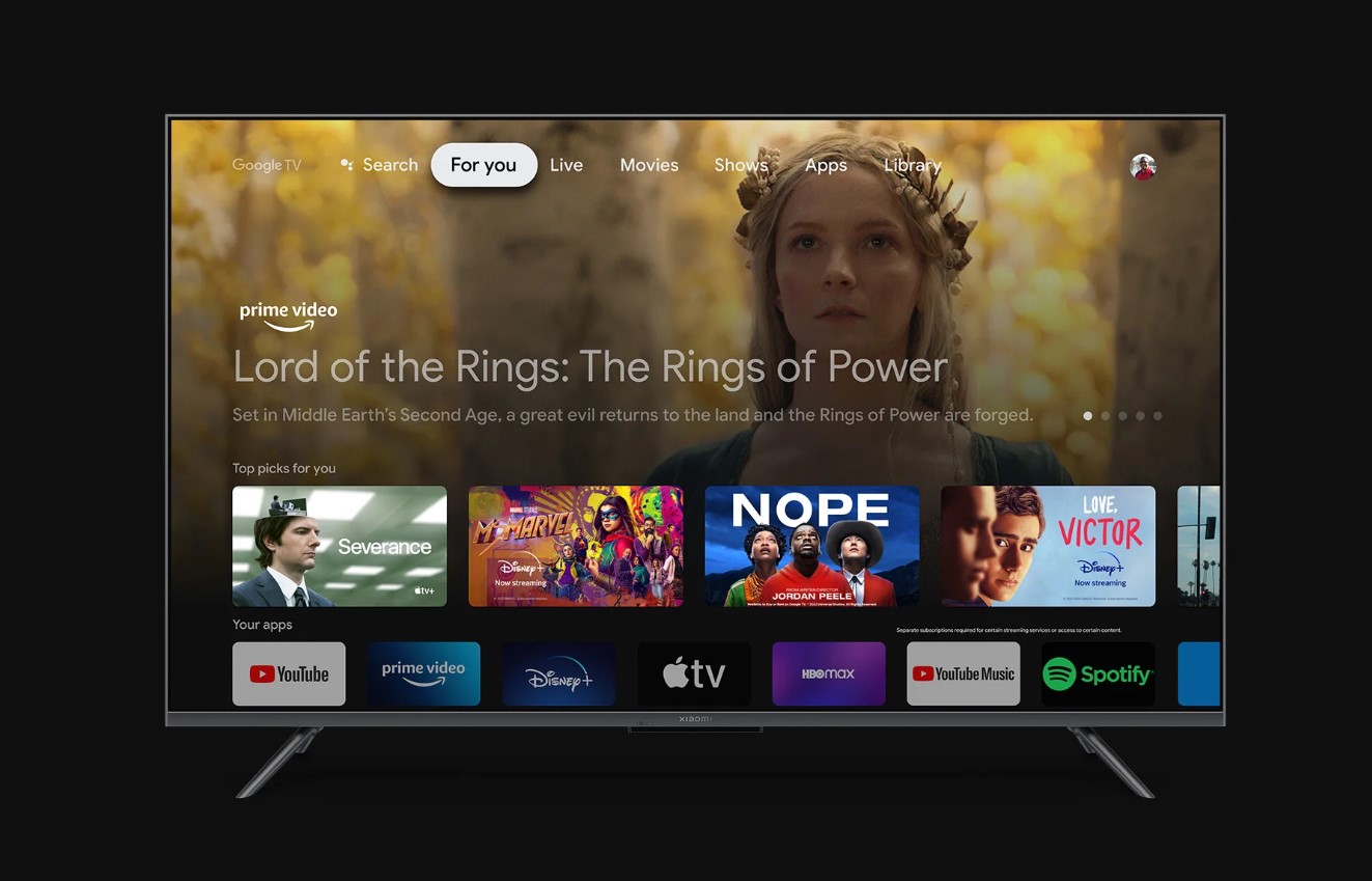 Xiaomi Q2 QLED-TV mit Google TV