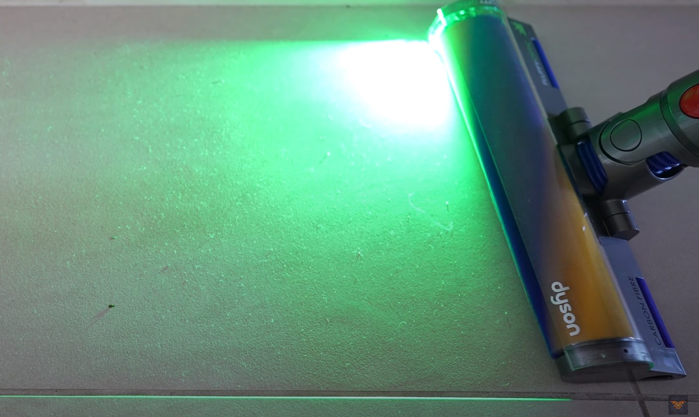 Dyson Gen5Detect Akkusauger der Laser macht selbst kleinste Staubpartikel sichtbar