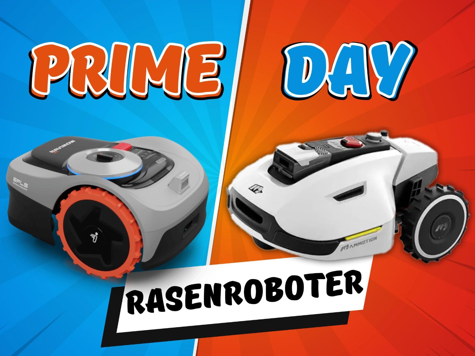 Prime Day 2024 Die besten drahtlosen Mähroboter Angebote